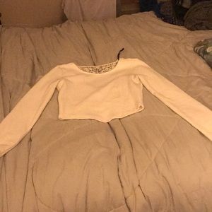Forever 21 - cropped shirt - size medium